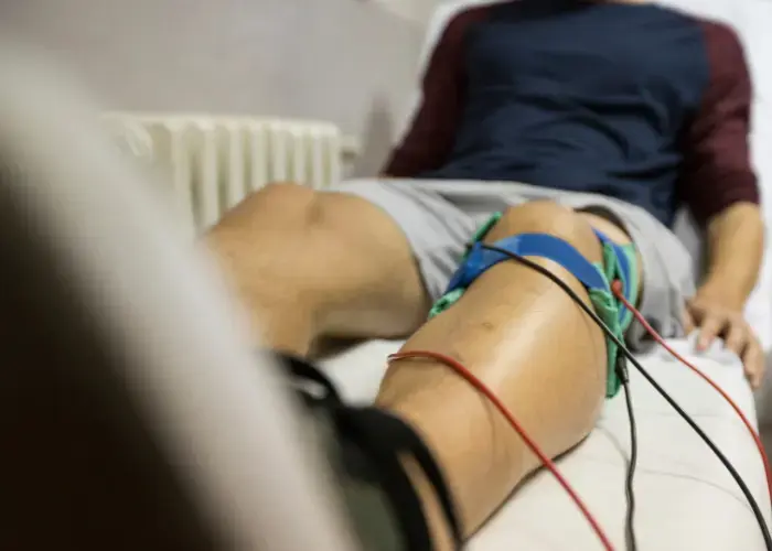 a man having Interferential Therapy In Mumbai