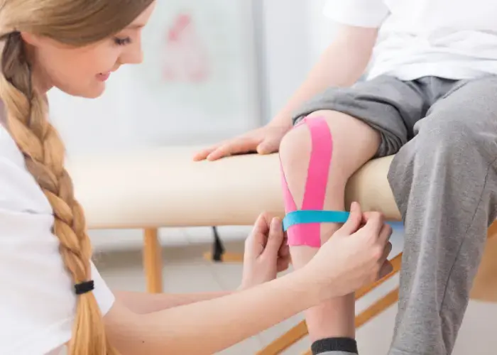 Kinesio Taping Therapy for knee pain