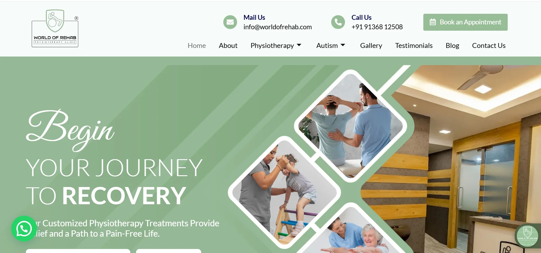 website banner image- World of Rehab